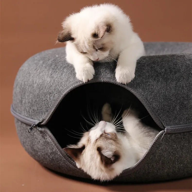 DonutBasCatâą - Panier donuts pour chats - Calinours Chats