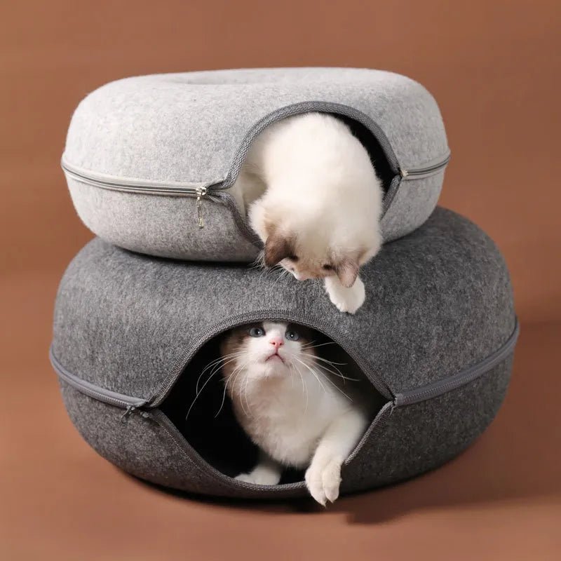 DonutBasCatâą - Panier donuts pour chats - Calinours Chats