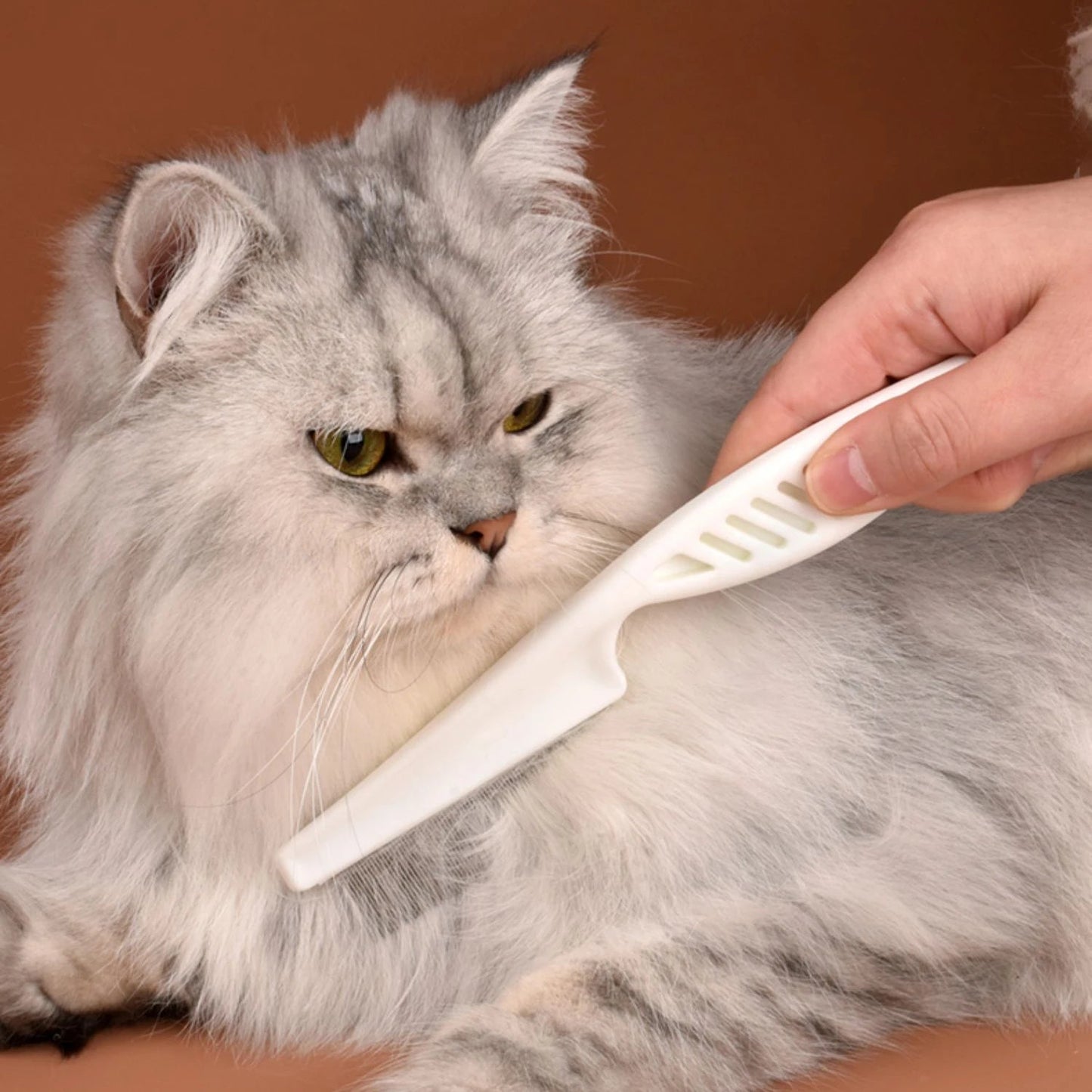 RemhairComb™ - Peigne d'épilation et anti-puces pour chats - Calinours Chats