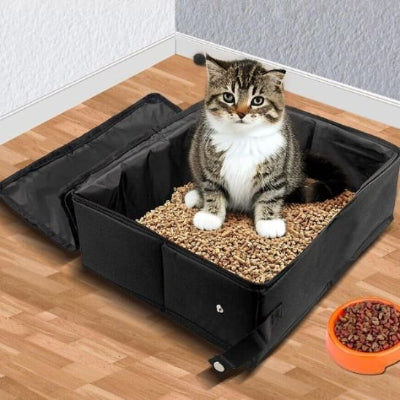 Bac à litière chat