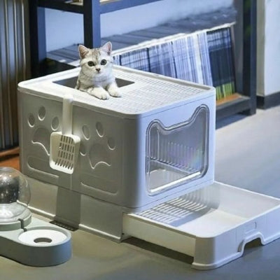 Bac litière chat