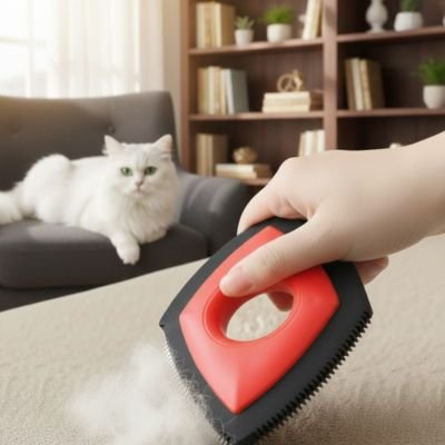 Brosse anti poil