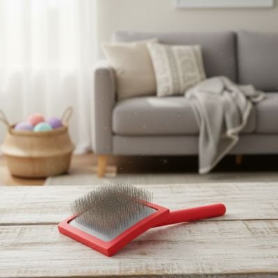 Brosse pour chat poil long​