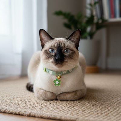 Collier Chat 