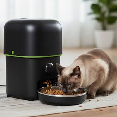 Distributeur de croquettes pour Chat