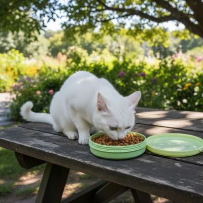 Gamelle pour chat 