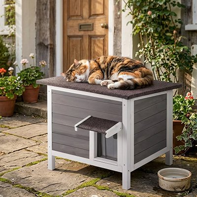 Niche exterieur pour Chat 