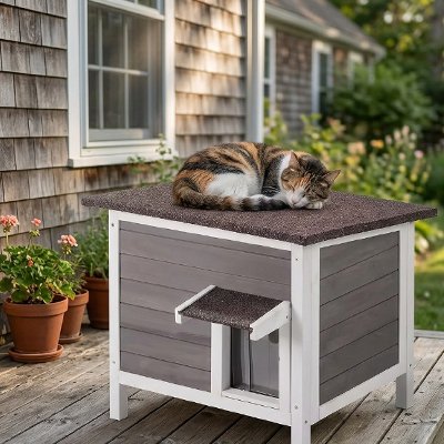 Niche exterieur pour Chat 
