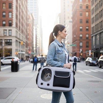 Sac de transport pour Chat | ConfortableBag™ - Calinours Chats