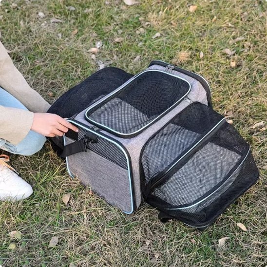 Sac de transport pour chat | Sécuriconfort™ - Calinours Chats