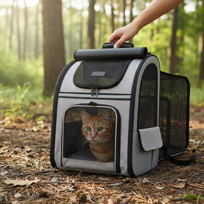 Sac de transport pour chat | VesatileCatBag™ - Calinours Chats