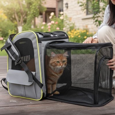 Sac de transport pour chat | VesatileCatBag™ - Calinours Chats