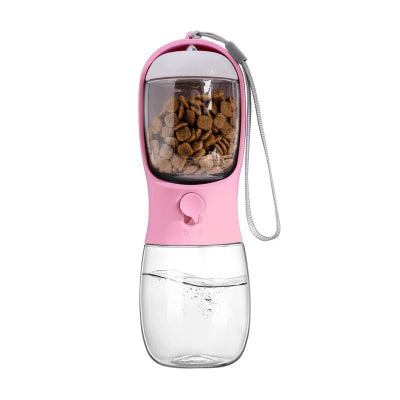 PortwaterBottle - Bouteille d'eau portable 2 en 1 - Calinours Chats
