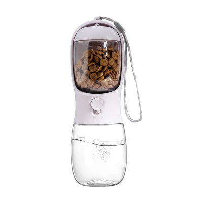  Bouteille d'eau portable 2 en 1 - Calinours Chats