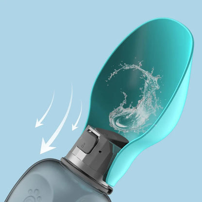 Bouteille d'eau portable pour chats - HydraBottle™ - Calinours Chats