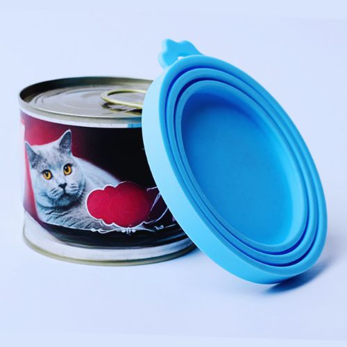 Couvercle de cannes de nouriiture pour chats -LidFoodcat™ - Calinours Chats