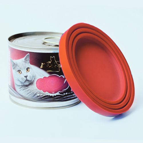 Couvercle de conserve de nouriiture pour chats -LidFoodcat™ - Calinours Chats