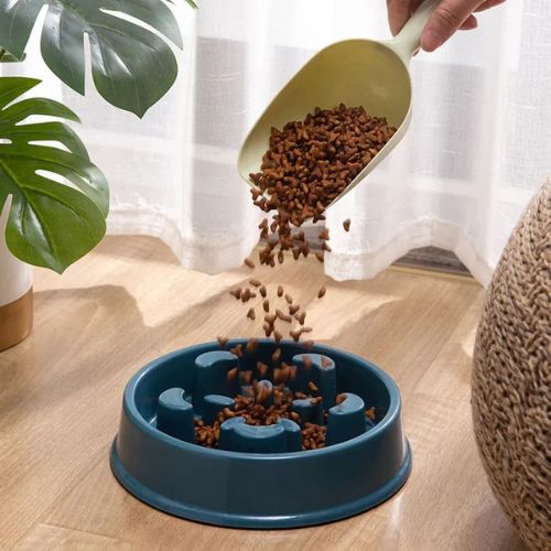 Gamelle anti glouton chat - AntiglutBowl™ - Calinours Chats