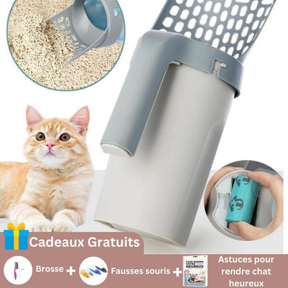 Lithovelcat™ - Pelle à litière autonettoyante - Calinours Chats