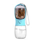 PortwaterBottle - Bouteille d'eau portable 2 en 1 - Calinours Chats
