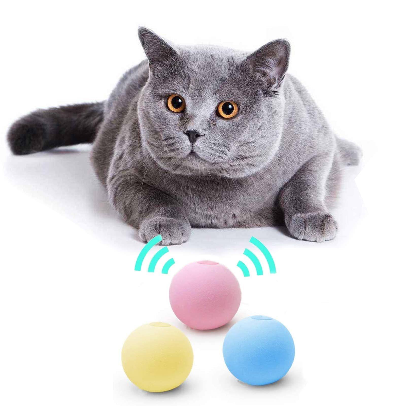 SmartBall™ - Balle intelligente d'apprentissage pour chat - Calinours Chats